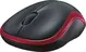 Logitech M185 wireless Mouse black/red, USB