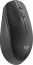 Logitech M190 Full-Size wireless Mouse dark grey, USB