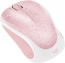 Logitech M317 wireless Mouse Rose Splash, USB