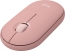 Logitech M350s Pebble Mouse 2 pink, Logi Bolt, USB/Bluetooth