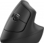 Logitech lift vertical Ergonomic Mouse, graphite, Logi Bolt, USB/Bluetooth