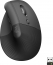 Logitech lift vertical Ergonomic Mouse, graphite, Logi Bolt, USB/Bluetooth