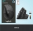 Logitech lift vertical Ergonomic Mouse, graphite, Logi Bolt, USB/Bluetooth