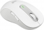 Logitech signature M650 Large Left, Off-white, left hander, Logi Bolt, USB/Bluetooth