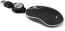 NGS Sin Laptop Mouse with Retractable cable black, USB