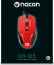 Nacon GM-105 Gaming Mouse red/black, USB