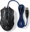 Nedis Gaming Mouse 3600dpi, black, USB