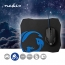 Nedis Gaming Mouse and mousepad set, black, USB