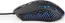 Nedis wired Gaming Mouse with 12 lighting modes, black, USB