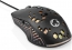 Nedis wired Gaming Mouse with 12 lighting modes, black, USB