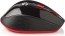 Nedis wireless Mouse with Nano dongle, black/red, USB