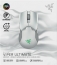 Razer Viper Ultimate with charging station, Mercury white, USB