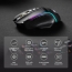 Redragon M991 wireless Gaming Mouse RGB black, USB