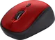 Trust Yvi+ Silent wireless Mouse red, ECO certified, USB