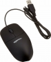 AmazonBasics optical 3-button mouse black, USB