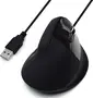 Ewent wired Ergonomic Mouse black, USB