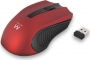 Ewent wireless Mouse 1000dpi red, USB (EW3227)