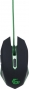 Gembird Gaming Mouse 001 black/green, USB