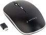 Gembird Silent wireless Optical Mouse black/silver, USB-C (MUSW-4BSC-01)