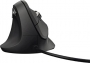 Hama EMC-500L vertical mouse black, left hander, USB