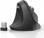 Hama EMW-500L vertical wireless mouse black, left hander, USB