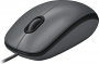 Logitech M100 Refresh 2022 Optical Mouse grey, USB (910-006652)