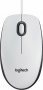 Logitech M100 V2 Refresh Optical Mouse white, USB (910-005004)