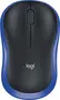 Logitech M185 wireless Mouse black/blue, USB