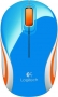 Logitech M187 wireless mini Mouse Blue, USB (910-002733/910-002738)