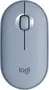 Logitech M350 Pebble wireless Mouse Blue Grey, USB/Bluetooth