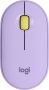 Logitech M350 Pebble wireless Mouse Lavender Lemonade, USB/Bluetooth (910-006659 / 910-006752)