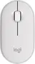 Logitech M350s Pebble Mouse 2 white, Logi Bolt, USB/Bluetooth