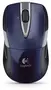 Logitech M525 wireless Mouse blue, USB