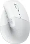 Logitech lift for Mac vertical Ergonomic Mouse, Off-white, Logi Bolt, USB/Bluetooth