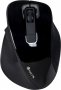 NGS Bow wireless Ergonomic Mouse black, USB