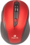 NGS Evo Mute wireless Mouse red, USB 