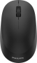 Philips 3000 Series Silent wireless Mouse black, USB (SPK7307B)