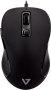 V7 Pro mouse with 6 keys black, USB (MU300)