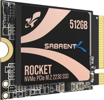 Sabrent Rocket 2230 512GB, M.2 2230 / M-Key / PCIe 4.0 x4