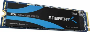 Sabrent Rocket 256GB, M.2 2280 / M-Key / PCIe 3.1 x4