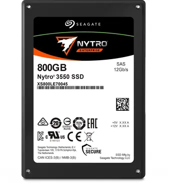 Seagate Nytro 3050 - 3DWPD 3550 Mixed Workloads 800GB, 2.5" / SAS 12Gb/s