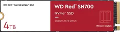 Western Digital Red SN700 NVMe NAS SSD - 0.7DWPD 4TB, M.2 2280 / M-Key / PCIe 3.0 x4