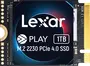 Lexar PLAY 1TB, M.2 2230 / M-Key / PCIe 4.0 x4