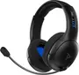 PDP LVL50 wireless stereo headset for Playstation black