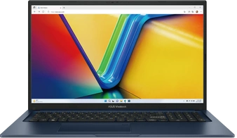 ASUS VivoBook 17 X1704VA-AU381W, Quiet Blue, Core i7-1355U, 16GB RAM, 1TB SSD