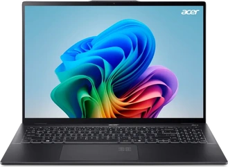 Acer Swift 16 AI OLED SF16-51T-70HQ, Ice Black, Core Ultra 7 258V, 32GB RAM, 1TB SSD