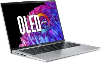 Acer Swift Go 14 OLED SFG14-73-779Z, Pure Silver, Core Ultra 7 155U, 32GB RAM, 1TB SSD