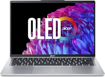 Acer Swift Go 14 OLED SFG14-73-791J, Pure Silver, Core Ultra 7 155H, 16GB RAM, 1TB SSD