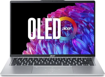 Acer Swift Go 14 OLED SFG14-73-73KU, Pure Silver, Core Ultra 7 155H, 16GB RAM, 1TB SSD