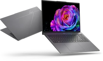 Acer Swift Go 16 OLED SFG16-73-7943, Titanium Gray, Core Ultra 7 255H, 16GB RAM, 1TB SSD